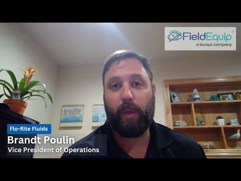 Flo-Rite Fluids Experience Using FieldEquip