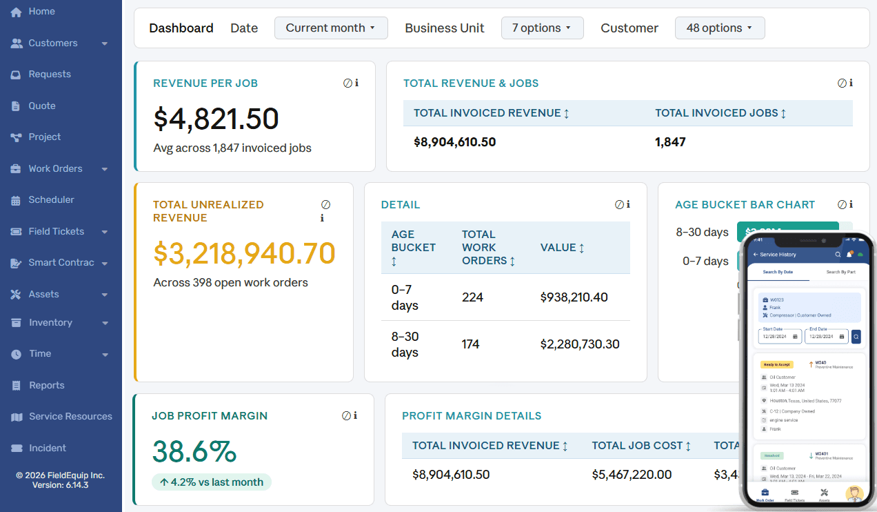 Digital Field Service Management Software