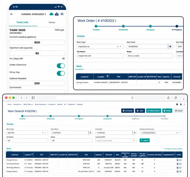 Oilfield Dispatch and Load Management