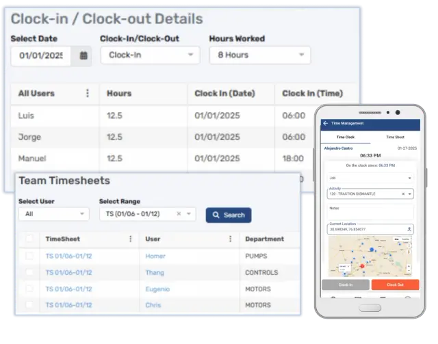 Field Service Time Tracking Software