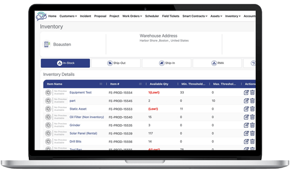 Parts Inventory Management Software