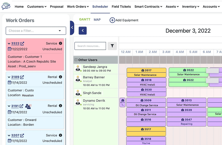 Field Service Scheduling Software