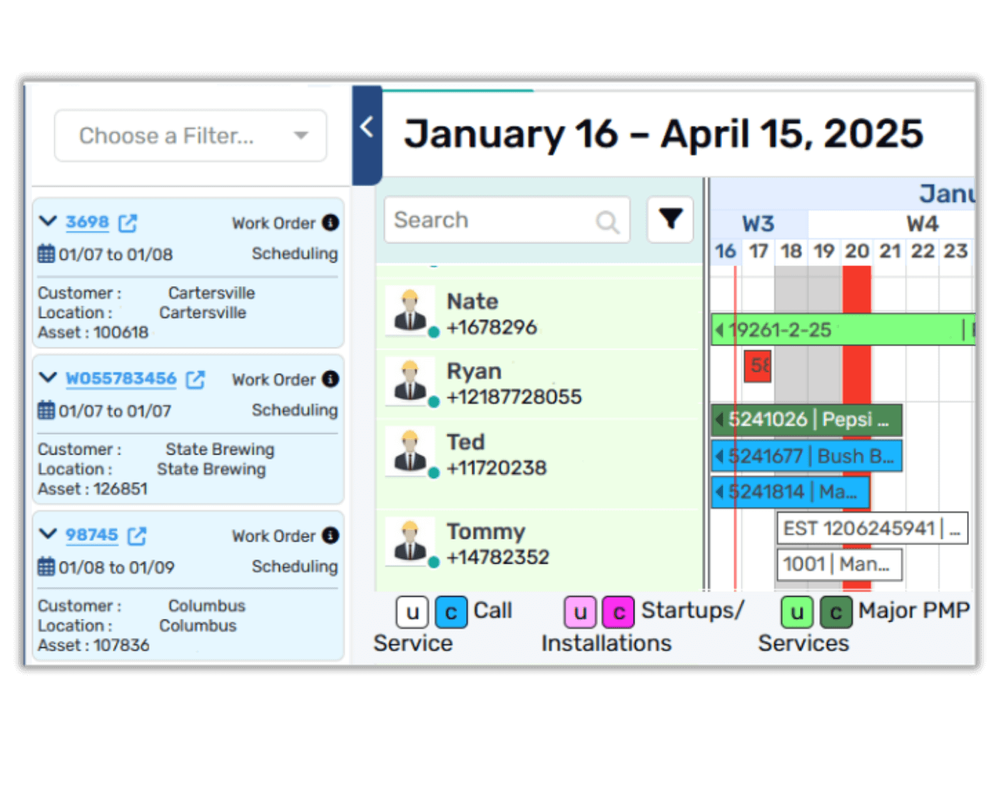 Field Service Scheduling and Dispatch Software